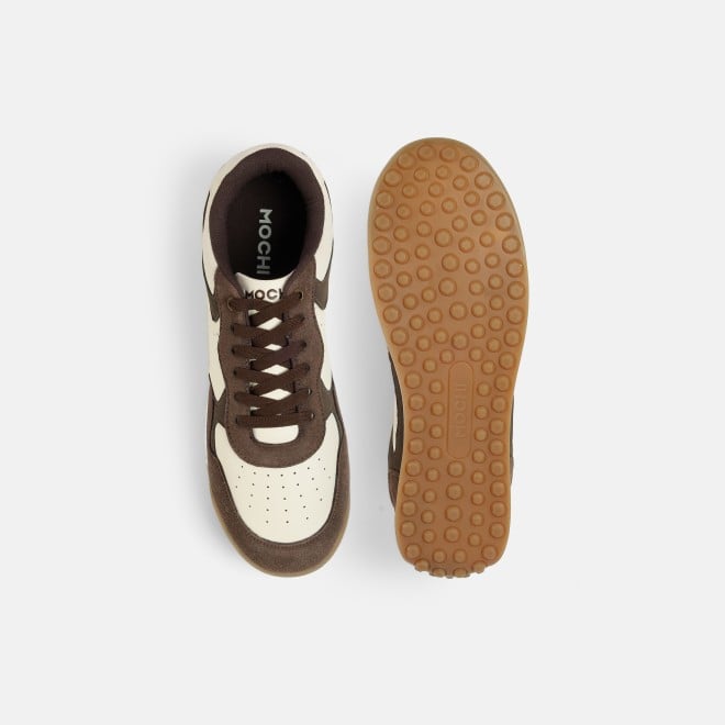 Mochi Men Brown-suede Casual Sneakers (SKU: 71-526-35-39)