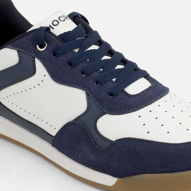 Mochi Men Blue-suede Casual Sneakers (SKU: 71-526-39-40)