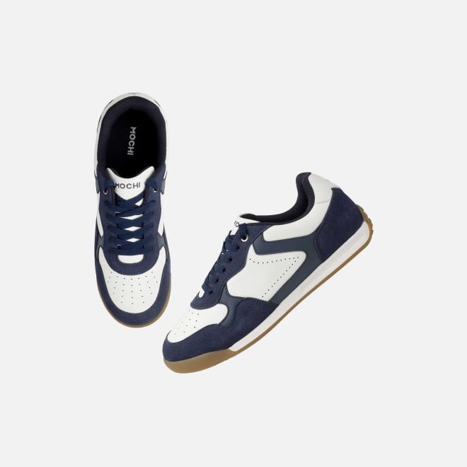 Mochi Men Blue-suede Casual Sneakers (SKU: 71-526-39-40)