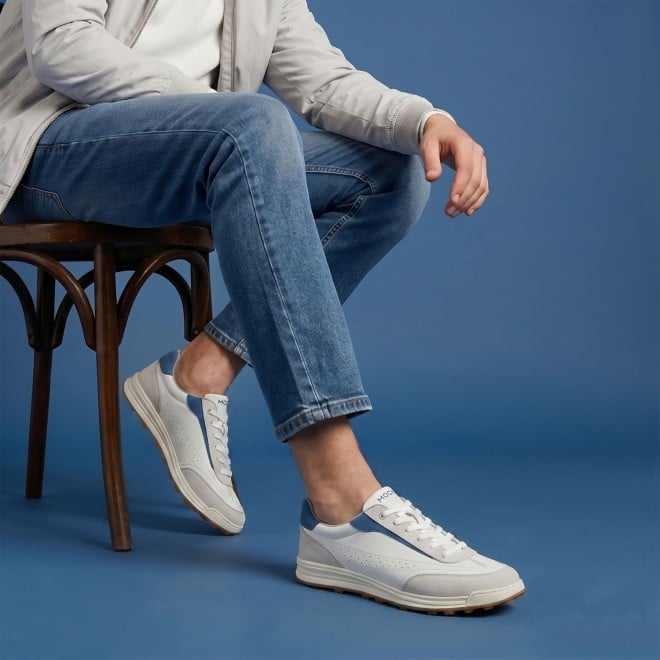 Mochi Men White Casual Sneakers (SKU: 71-528-16-40)