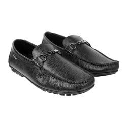 Men Black Casual Loafers