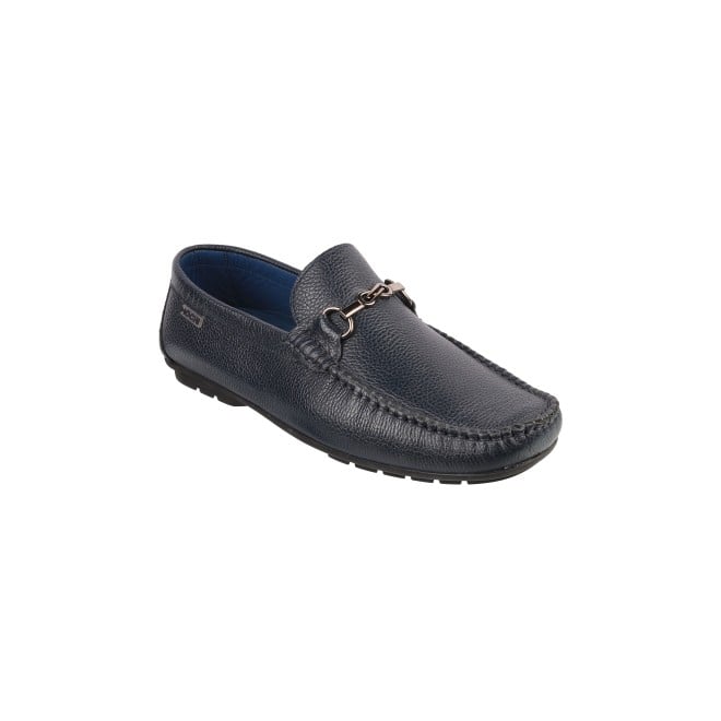 Genx Men Navy-Blue Casual Loafers