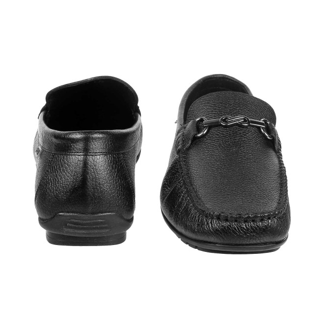 Mochi Men Black Casual Loafers (SKU: 71-6L-11-46)