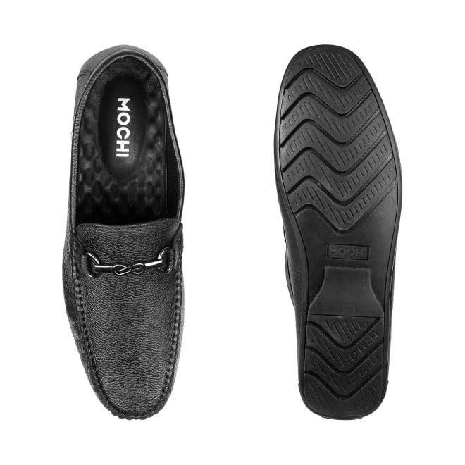Mochi Men Black Casual Loafers (SKU: 71-6L-11-46)