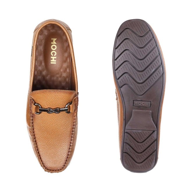 Mochi Men Tan Casual Loafers (SKU: 71-6L-23-46)