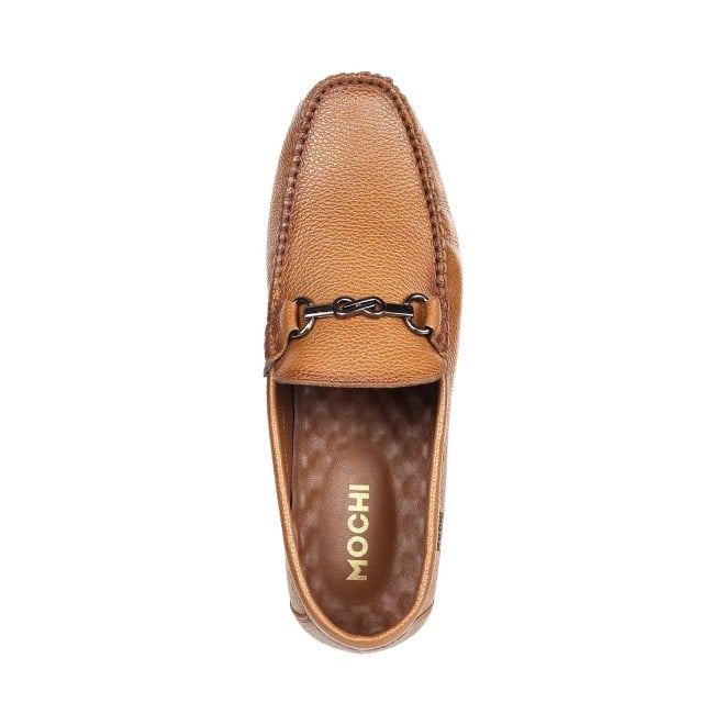 Mochi Men Tan Casual Loafers (SKU: 71-6L-23-46)