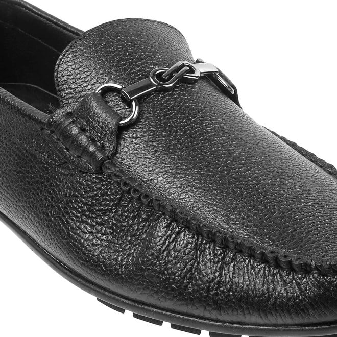 Mochi Men Black Casual Loafers (SKU: 71-6L-11-46)