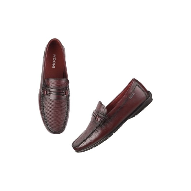 Mochi Men Wine Casual Loafers (SKU: 71-7L-58-46)