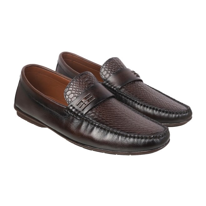 Mochi Men Brown Casual Loafers (SKU: 71-8481L-12-46)