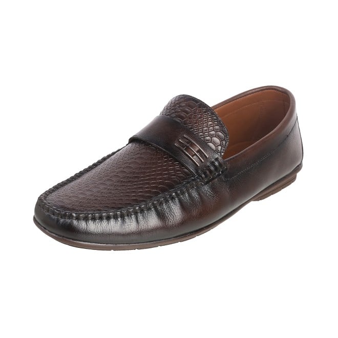 Mochi Men Brown Casual Loafers (SKU: 71-8481L-12-46)