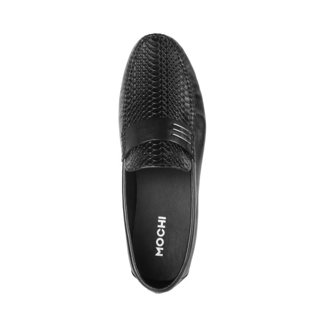 Mochi Men Black Casual Loafers (SKU: 71-8481L-11-46)