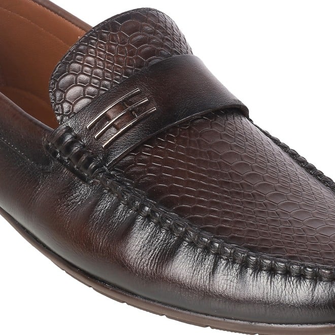 Mochi Men Brown Casual Loafers (SKU: 71-8481L-12-46)