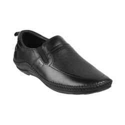 Mochi Black Casual Loafers