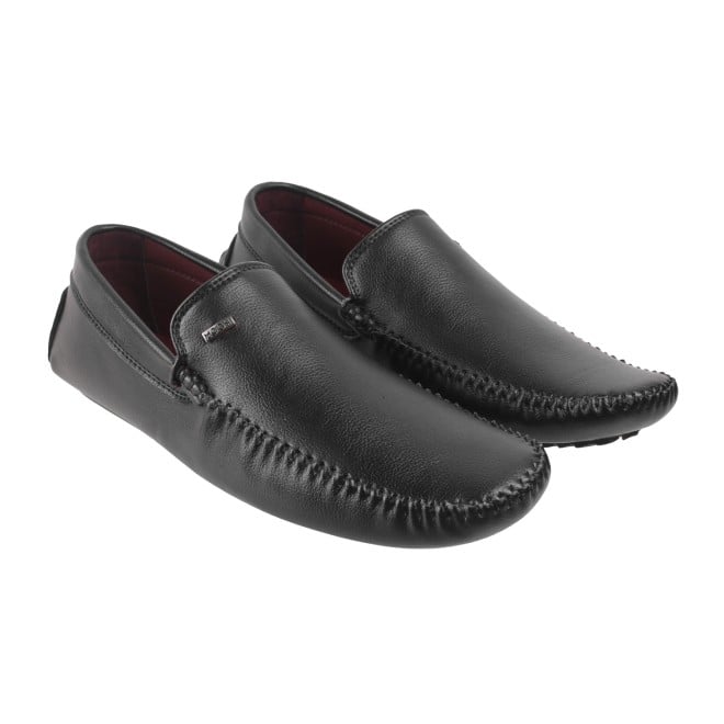 Genx Men Black Casual Loafers