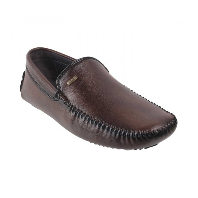 Mochi Brown Casual Loafers for Men