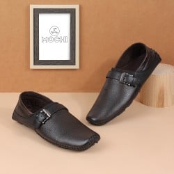 Men Brown Formal Moccasin