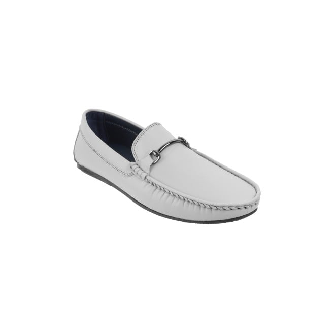 Mochi Men Grey Casual Loafers