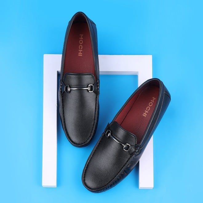 Genx Men Black Casual Loafers