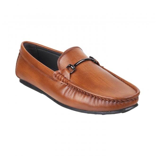 Mochi Tan Casual Loafers for Men