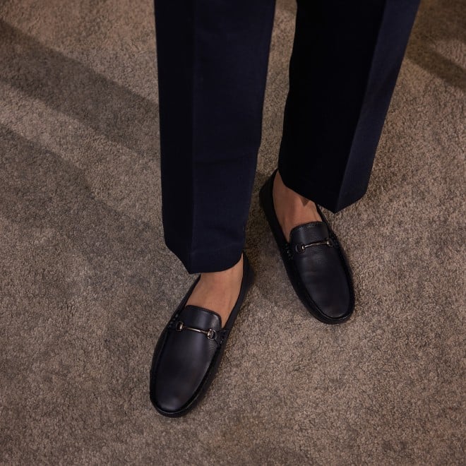 Mochi Men Black Casual Loafers (SKU: 71-8512-11-40)