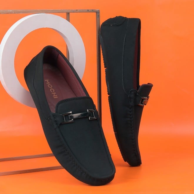 Genx Men Black Casual Loafers