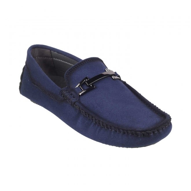 Mochi Blue Casual Loafers for Men