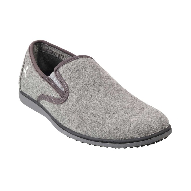 Mochi Light-Grey Casual Loafers for Men