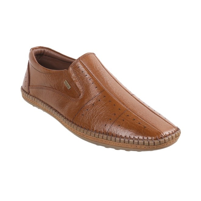 Genx Men Tan Casual Loafers