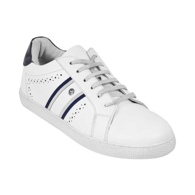 Genx Men White Casual Sneakers