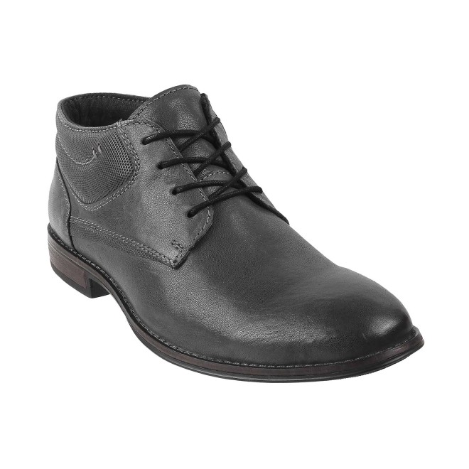 Buy Mochi Grey Casual Boots Online |SKU 