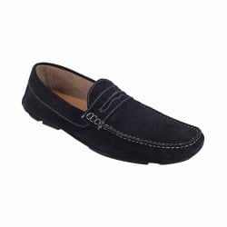 Men Navy-Blue Casual Loafers