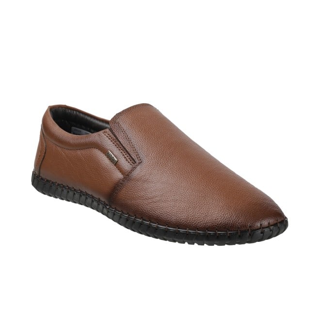 Genx Men Tan Formal Moccasin (SKU: 71-8657-23-40)