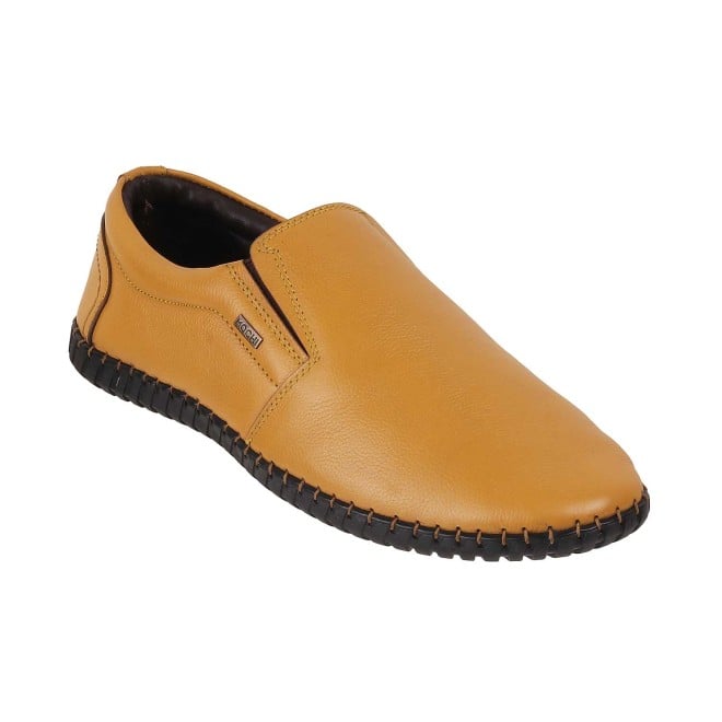 Mochi Men Yellow Formal Moccasin (SKU: 71-8657-33-42)