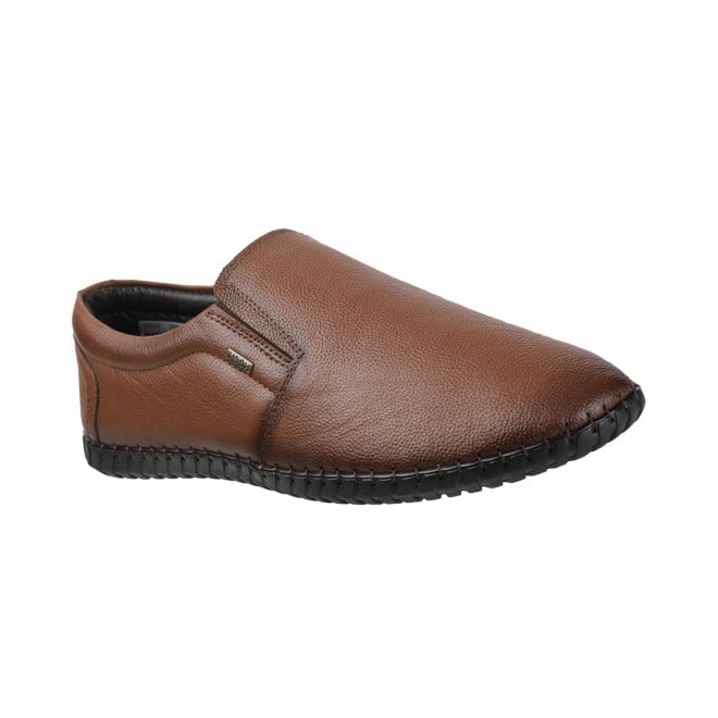 Genx Men Tan Formal Moccasin (SKU: 71-8657-23-40)