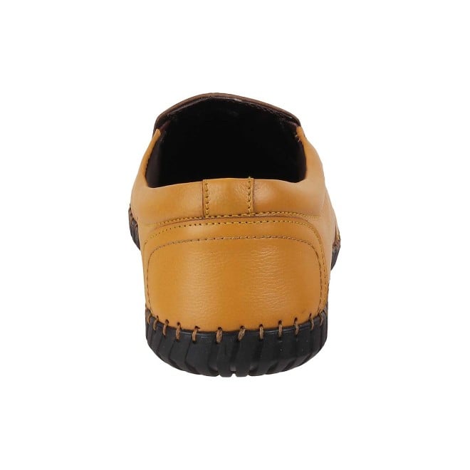 Mochi Men Yellow Formal Moccasin (SKU: 71-8657-33-42)