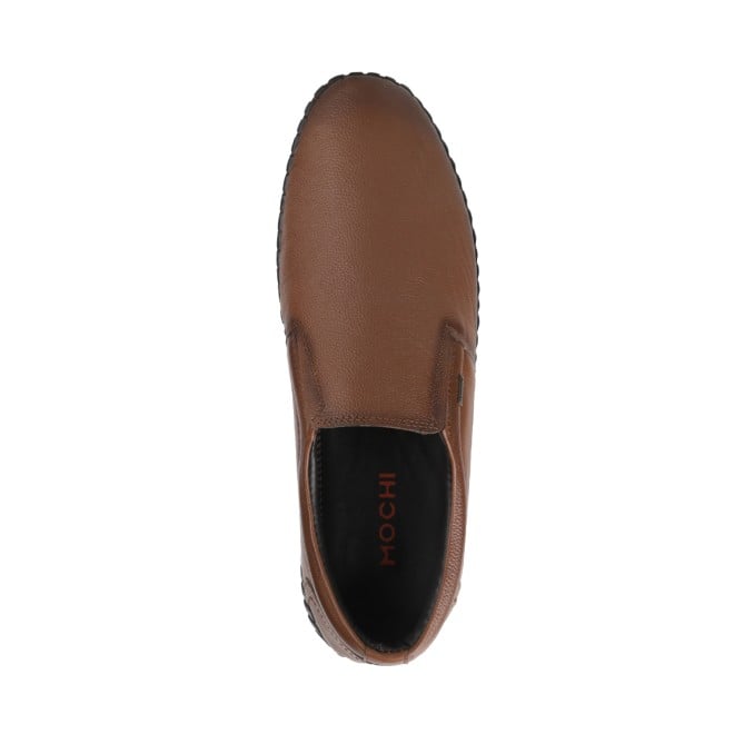 Genx Men Tan Formal Moccasin (SKU: 71-8657-23-40)