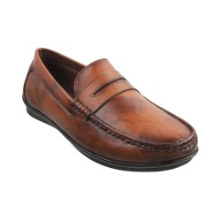 Genx Tan Casual Loafers