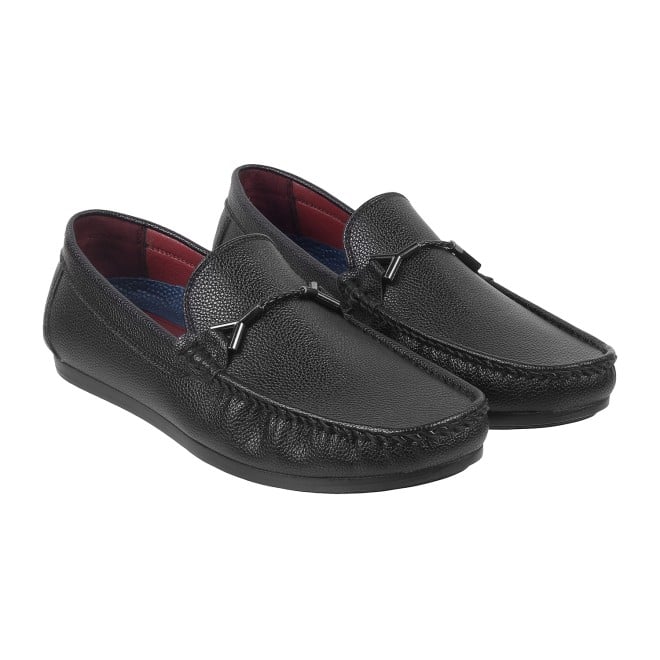 Genx Men Black Casual Loafers