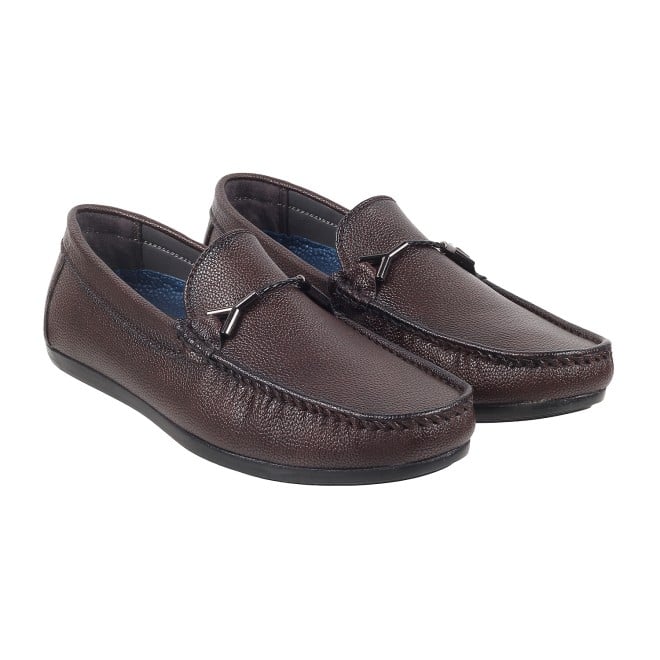 Genx Men Brown Casual Loafers