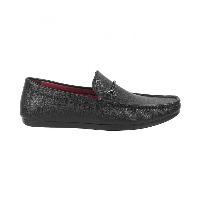 Buy Genx Men Black Casual Loafers Online | SKU: 71-8696-11-40 – Mochi Shoes