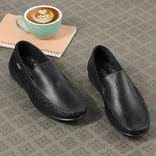 Genx Men Black Casual Loafers