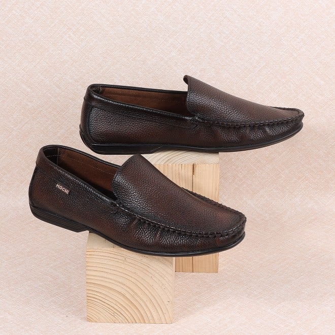 Genx Men Brown Casual Loafers