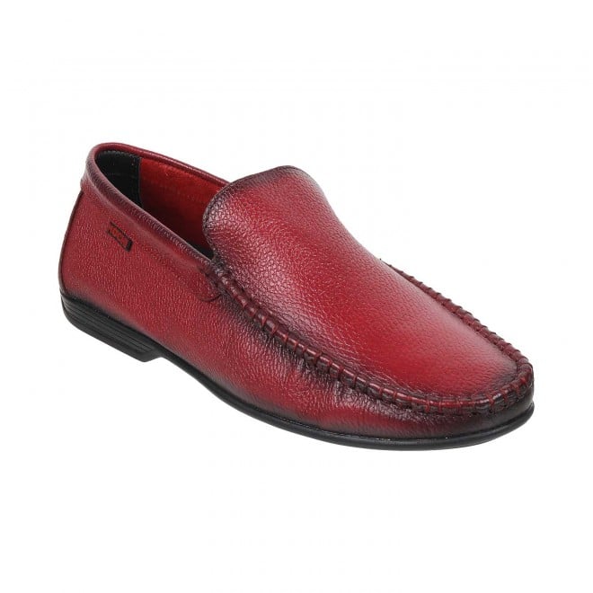 Buy Genx Red Casual Loafers Online 71-8753-18-41 Mochi Shoes