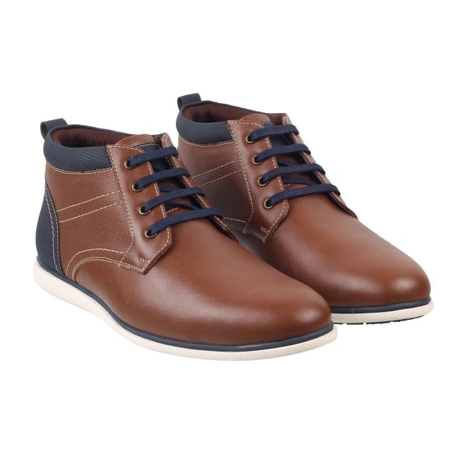 Genx Men Tan Casual Boots