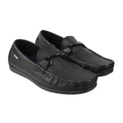 Men Black Casual Loafers