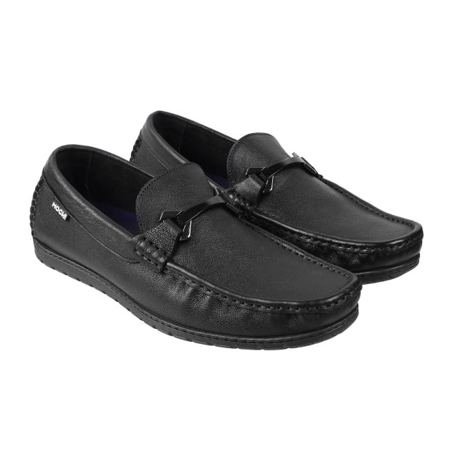 Genx Men Black Casual Loafers