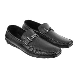 Men Black Casual Loafers