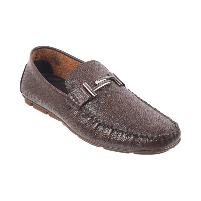 Genx Men Brown Casual Loafers