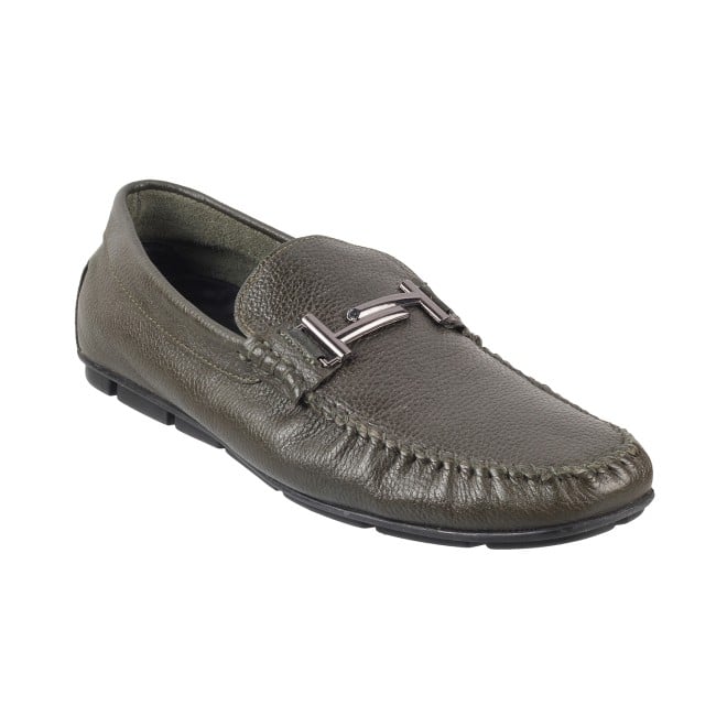 Mochi Men Green Casual Loafers (SKU: 71-9582-21-40)