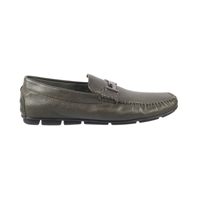 Mochi Men Green Casual Loafers (SKU: 71-9582-21-40)